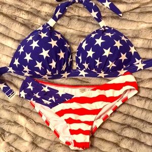Venus Stars & Stripes Bikini 36ddd / 14